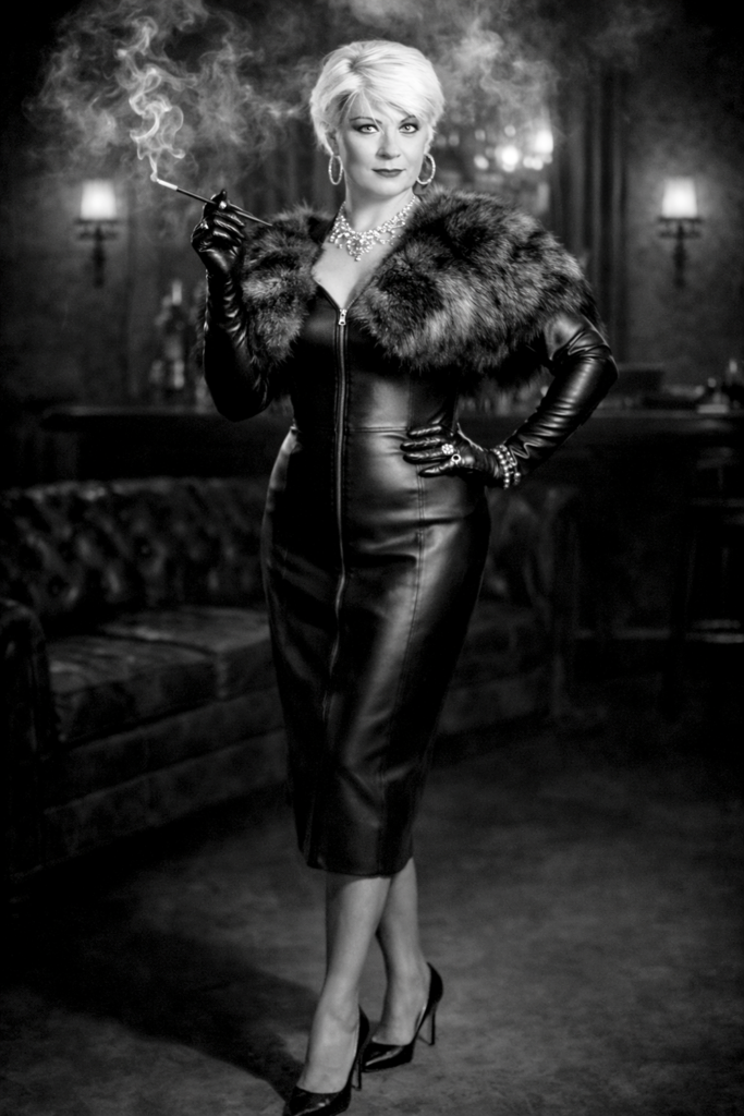 Dimonty as the blonde temptress