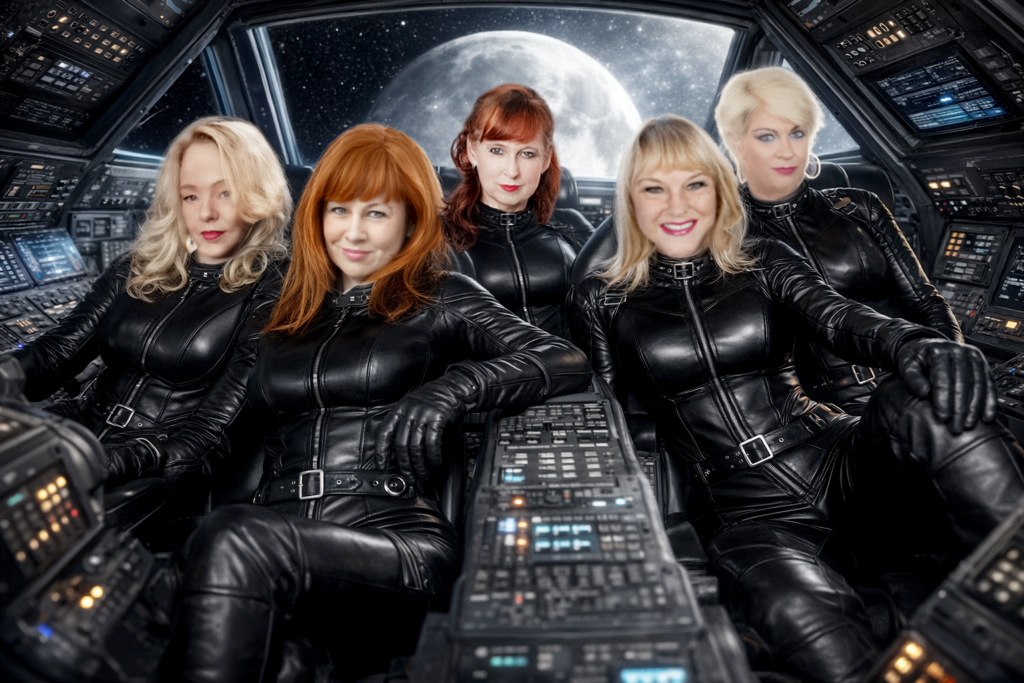 group shot for the camera